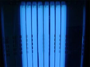 ultravijolično sevanje za luskavico